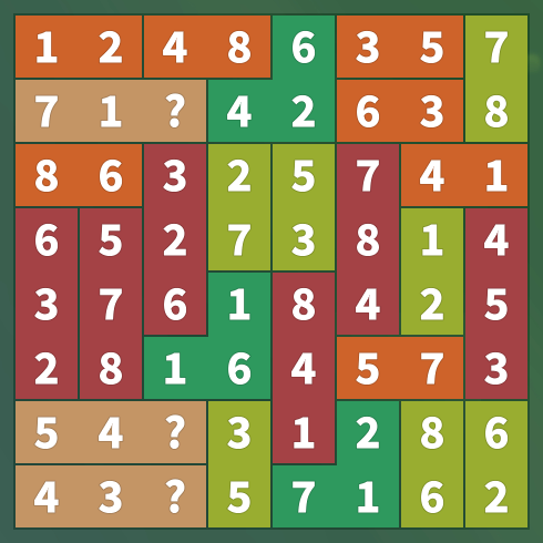 Flow Fit Sudoku Wildcard Bundle Wild Spots Level 33 Puzzle Solution And Answer Flow Fit Solutions